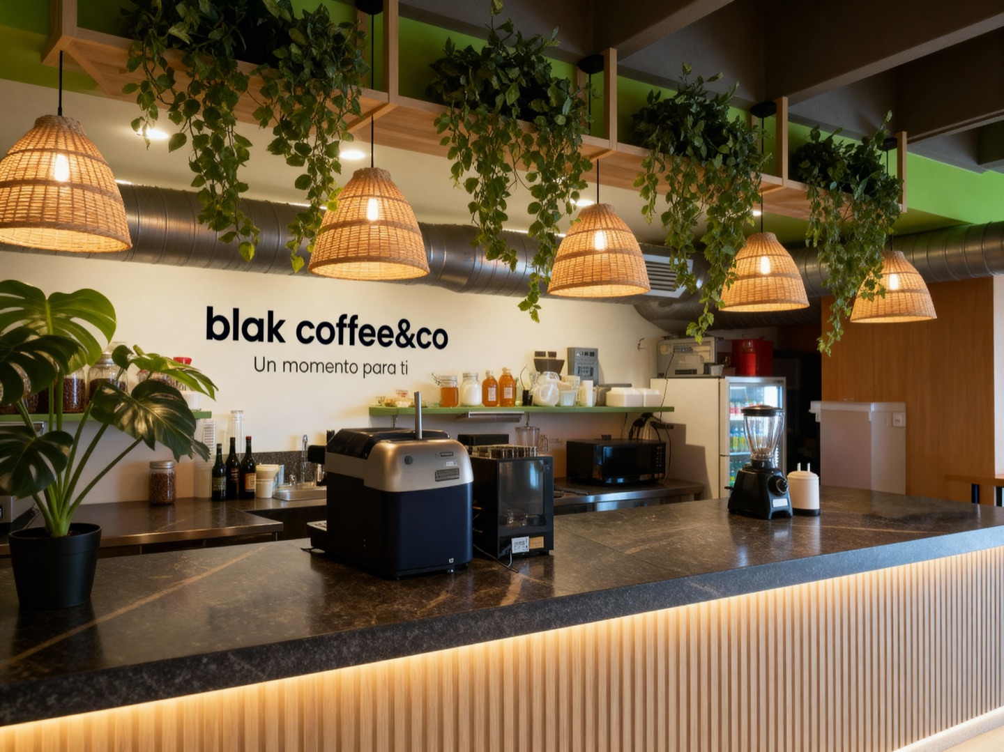 Local de Blak Coffee & Co — café de especialidad