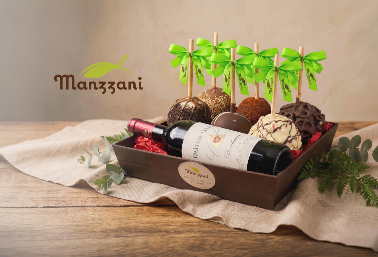 Tienda Shopify de Manzzani — manzanas gourmet de regalo